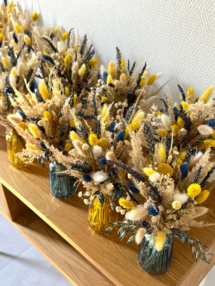 Décorations de tables pour un baptême